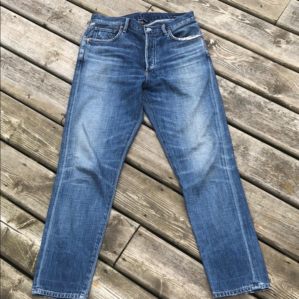 Citizens Of Humanity Blue Ankle Jeans - Picture 3 of 14